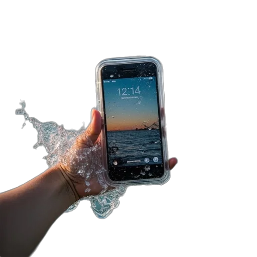bottle, weapon, underwater, phone, water, proof, case transparent PNG cut-out