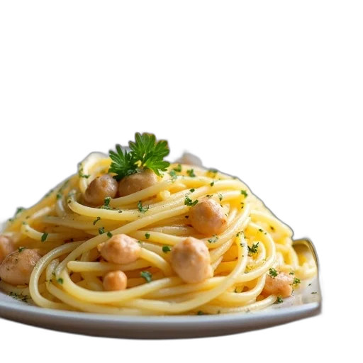 food, animal, 3d render, photorealistic, close-up, image, plate, spaghetti transparent PNG cut-out
