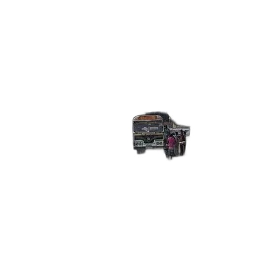 furniture, car, food, robot, pixel art, bustling, street, scene transparent PNG cut-out