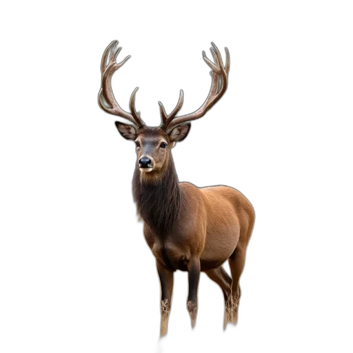 animal, crown, creature, hat, 3d render, photorealistic, concept art, fantasy art transparent PNG cut-out