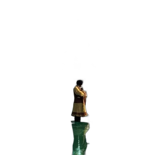 bottle, jacket, umbrella, staff, pixel art, 3d render, concept art, photorealistic transparent PNG cut-out
