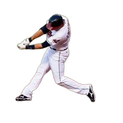 weapon, animal, staff, photorealistic, pixel art, baseball, player, white transparent PNG cut-out