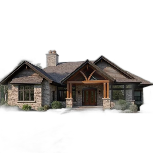 building, 3d render, photorealistic, concept art transparent PNG cut-out