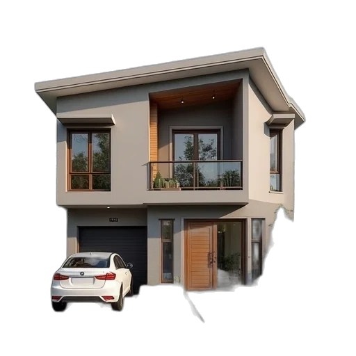 building, 3d render, photorealistic, concept art transparent PNG cut-out