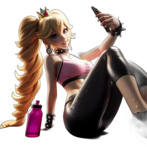 bottle, weapon, staff, dress, concept art, cartoon, anime, pixel art transparent PNG cut-out