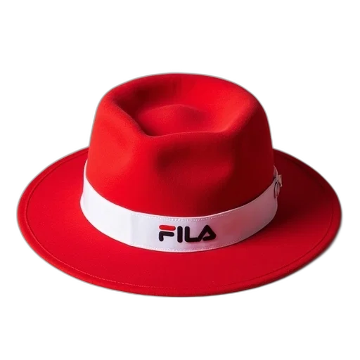 hat, red, white, band transparent PNG cut-out