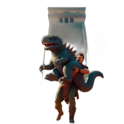 dragon, creature, animal, weapon, concept art, 3d render, fantasy art, pixel art transparent PNG cut-out
