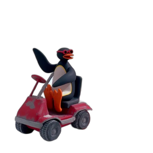 car, robot, animal, weapon, 3d render, concept art, pixel art, penguin transparent PNG cut-out