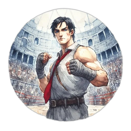 weapon, staff, comic book art, pixel art, fantasy art, concept art, animated, male transparent PNG cut-out
