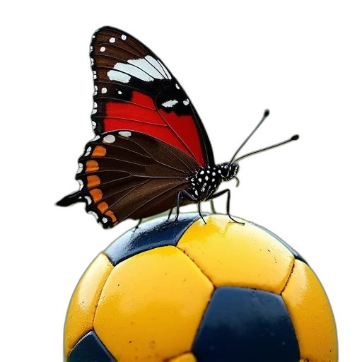 animal, umbrella, photorealistic, concept art, pixel art, 3d render, butterfly, wings transparent PNG cut-out