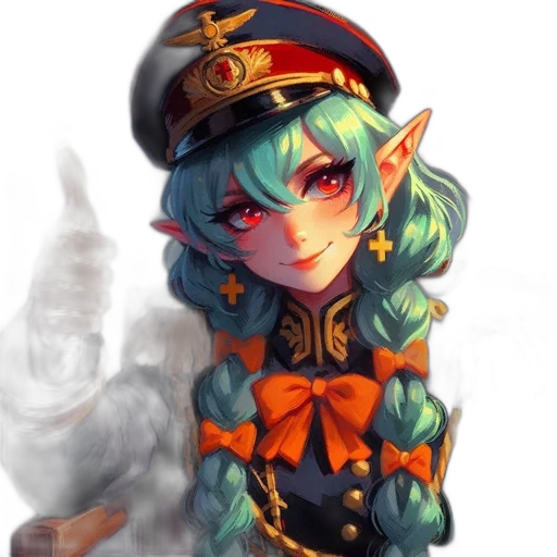 staff, crown, hat, weapon, fantasy art, pixel art, anime, concept art transparent PNG cut-out