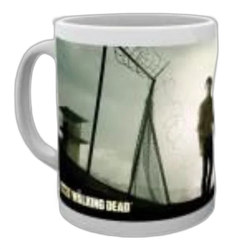 photorealistic, 3d render, fog, white, mug, black, image, person transparent PNG cut-out