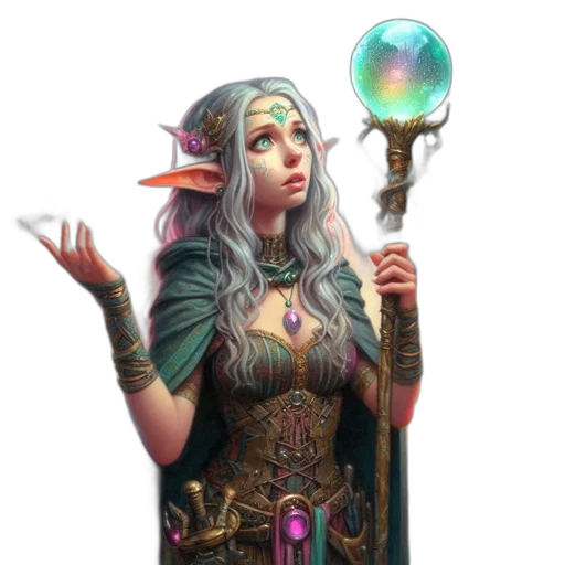 staff, jewelry, weapon, dragon, fantasy art, concept art, pixel art, 3d render transparent PNG cut-out