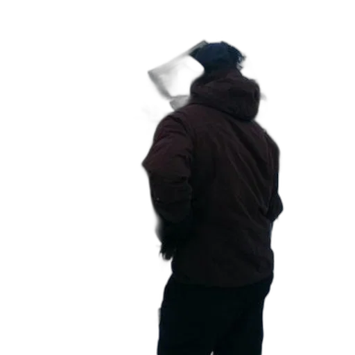 hat, jacket, staff, mask transparent PNG cut-out