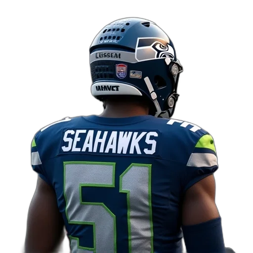 jacket, person, wearing, seahawks transparent PNG cut-out