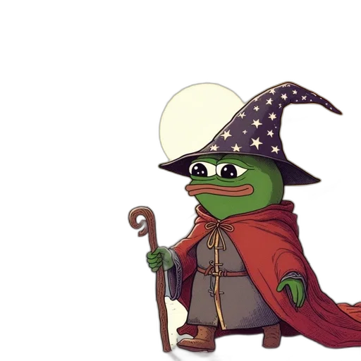 staff, hat, dragon, weapon transparent PNG cut-out