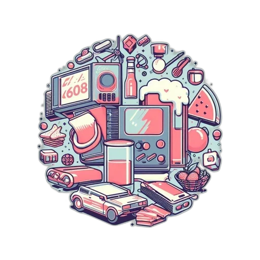 robot, furniture, weapon, jacket, pixel art, concept art, 3d render, fantasy art transparent PNG cut-out