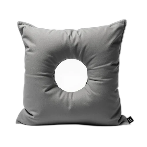 furniture, crown, 3d render, photorealistic, monochrome, gray, textured, cushion transparent PNG cut-out