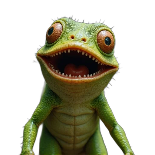 creature, dragon, animal, face transparent PNG cut-out