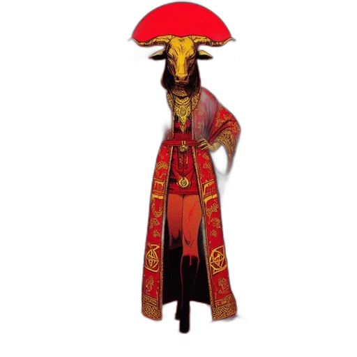 umbrella, hat, mask, dress, concept art, red, underground, chamber transparent PNG cut-out