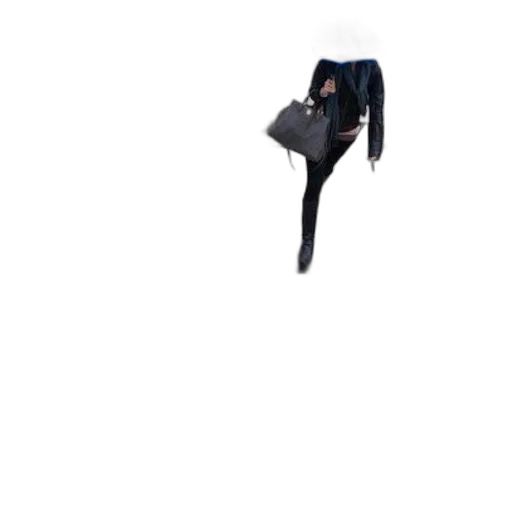 umbrella, shoes, hat, staff, 3d render, concept art, dark, person transparent PNG cut-out