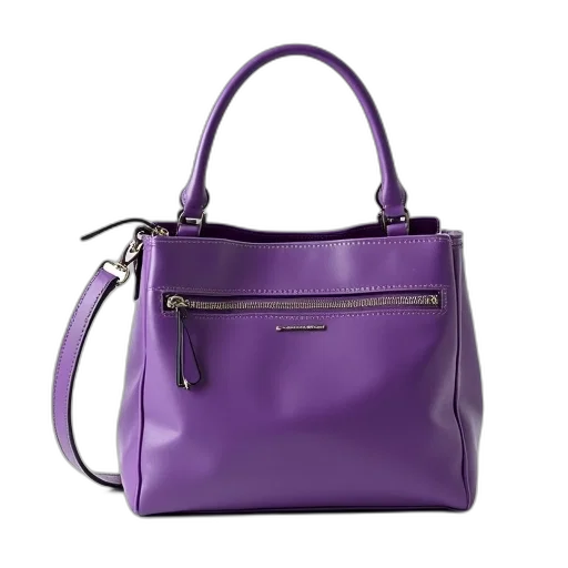 pastel, colorful, monochrome, dark, purple, handbag, shiny, surface transparent PNG cut-out