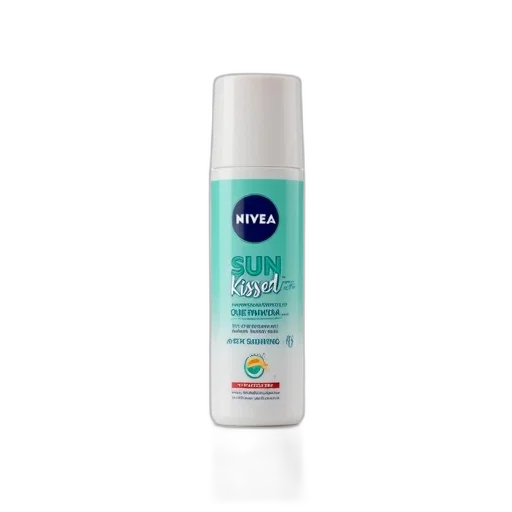 bottle, white, cylindrical, container, blue, label, displayed, against transparent PNG cut-out