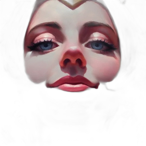 mask, face, crown, creature, concept art, fantasy art, photorealistic, oil painting transparent PNG cut-out