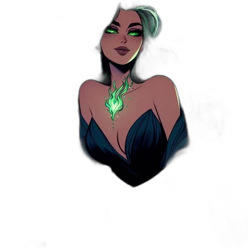 jewelry, crown, dress, concept art, fantasy art, comic book art, pixel art, neon lights transparent PNG cut-out