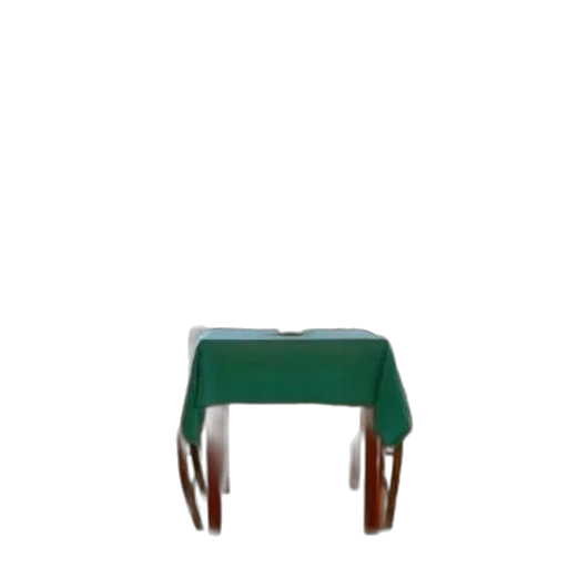 furniture, jewelry, crown, umbrella, 3d render, green, cozy, balcony transparent PNG cut-out