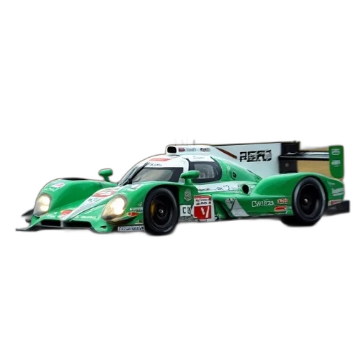 car, green, white, race, speeding, racetrack, red, background transparent PNG cut-out