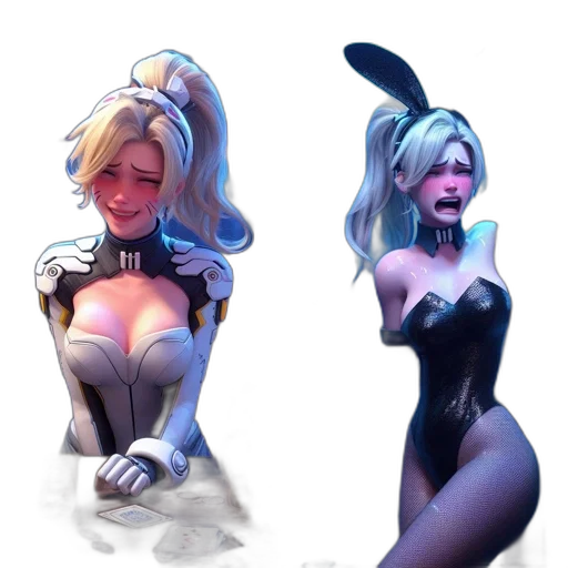 concept art, 3d render, fantasy art, pixel art, two, distinct, moments, feature transparent PNG cut-out