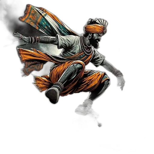 weapon, concept art, comic book art, fantasy art, photorealistic, man, dressed, traditional transparent PNG cut-out