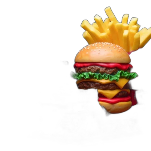 crown, food, animal, creature, 3d render, photorealistic, pixel art, concept art transparent PNG cut-out