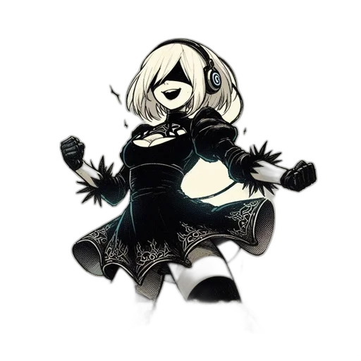 mask, weapon, jacket, creature, concept art, pixel art, 3d render, comic book art transparent PNG cut-out