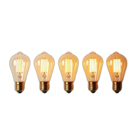 3d render, photorealistic, golden, collection, six, identical, vintage-style, light transparent PNG cut-out