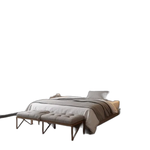 furniture, 3d render, concept art, photorealistic transparent PNG cut-out