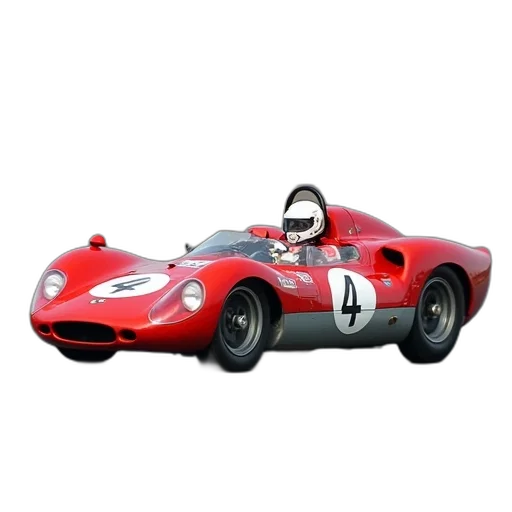 car, animal, weapon, 3d render, photorealistic, concept art, red, white transparent PNG cut-out