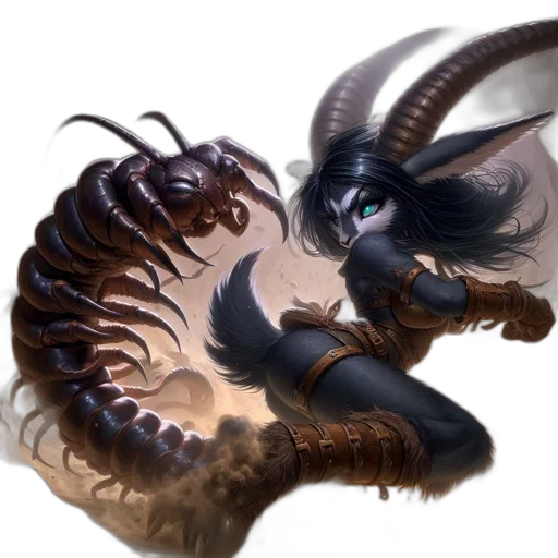 dragon, creature, animal, hair, fantasy art, concept art, comic book art, pixel art transparent PNG cut-out