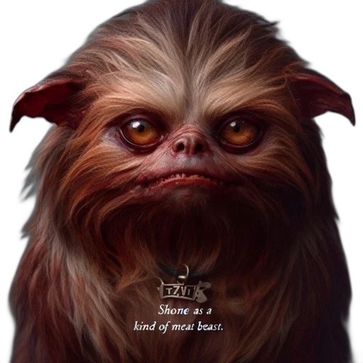 face, creature, animal, concept art, fantasy art, photorealistic, comic book art, anthropomorphic transparent PNG cut-out