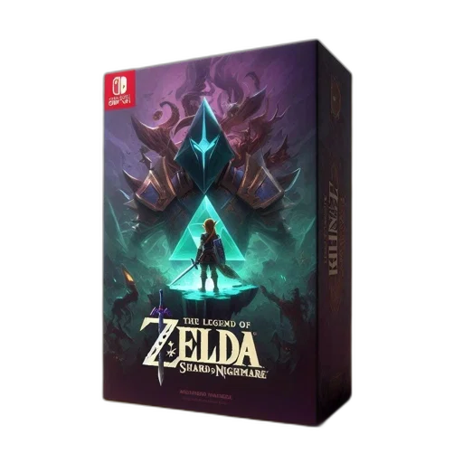 concept art, image, shows, box, containing, legend, zelda, breath transparent PNG cut-out