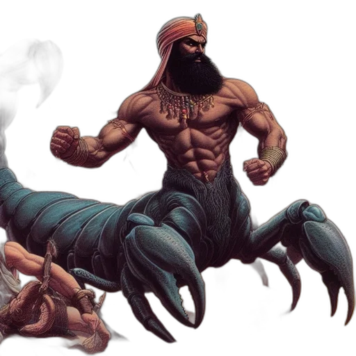 creature, concept art, fantasy art, comic book art, pixel art, underwater, anthropomorphic, being transparent PNG cut-out