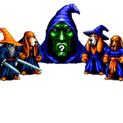 staff, mask, pixel art, concept art, fantasy art, fog, old-school, rpg transparent PNG cut-out