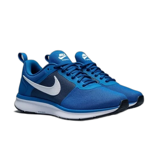 shoes, blue, nike, revolution4, neutral, obsidian transparent PNG cut-out