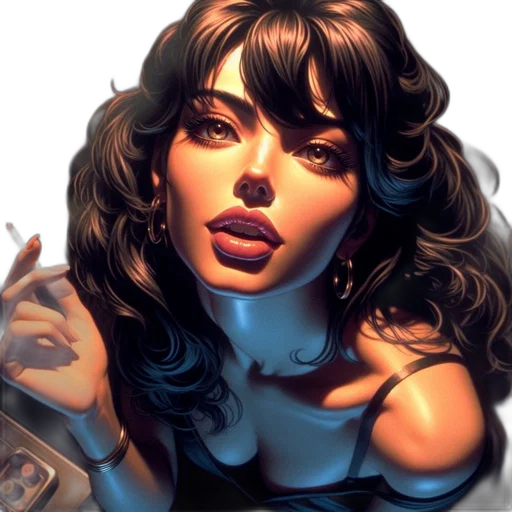 jewelry, comic book art, fantasy art, photorealistic, concept art, neon lights, artistic, rendering transparent PNG cut-out