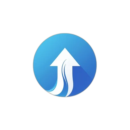 staff, tree, umbrella, furniture, 3d render, blue, stylized, logo transparent PNG cut-out