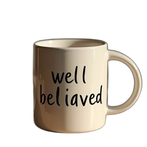 well, behaved, women, mugs transparent PNG cut-out