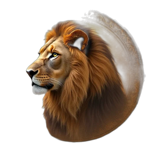 crown, animal, hair, staff transparent PNG cut-out