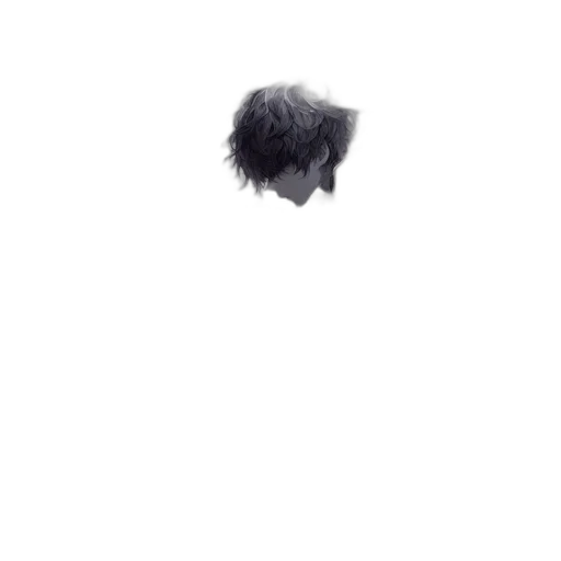 hair, hat, animal, crown, photorealistic, pixel art, concept art, 3d render transparent PNG cut-out
