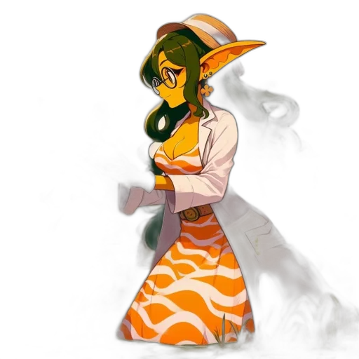 staff, dress, dragon, fantasy art, concept art, pixel art, cartoon, fire transparent PNG cut-out